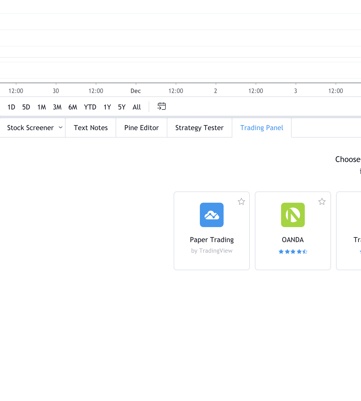 trading view paper trading